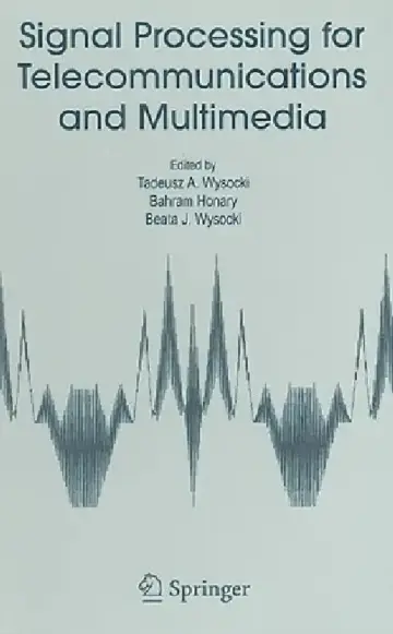 Cover of Signal Processing for Telecommunications and Multimedia