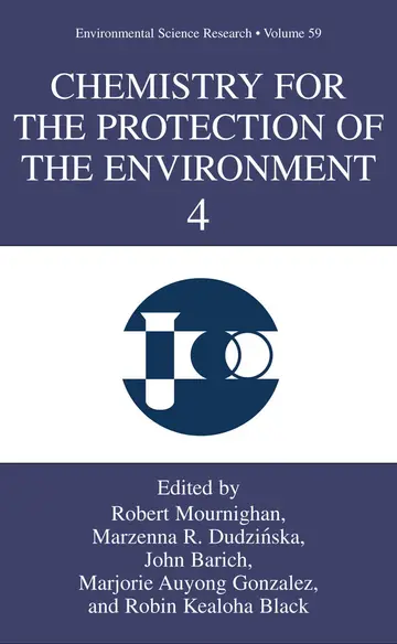 Cover of Chemistry for the Protection of the Environment 4