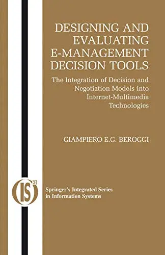 Cover of Designing and Evaluating E-Management Decision Tools