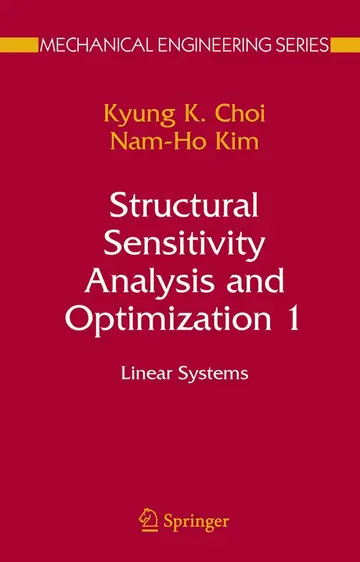 Cover of Structural Sensitivity Analysis and Optimization 1