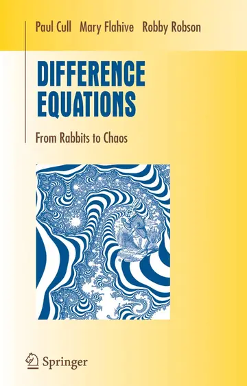 Cover of Difference Equations