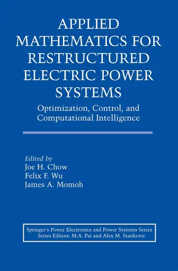 Cover of Applied Mathematics for Restructured Electric Power Systems (hb 2005)