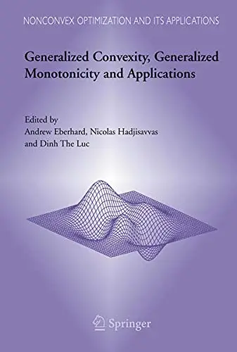 Cover of Generalized Convexity