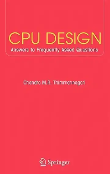 Cover of CPU Design