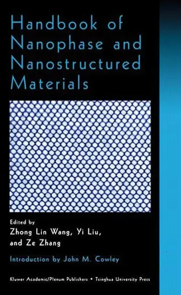 Cover of Handbook of Nanophase and Nanostructured Materials
