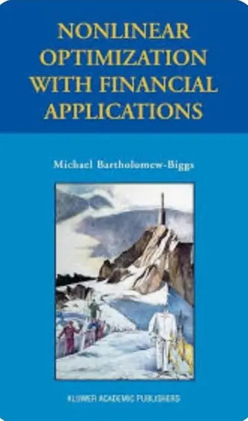 Cover of Nonlinear Optimization with Financial Applications