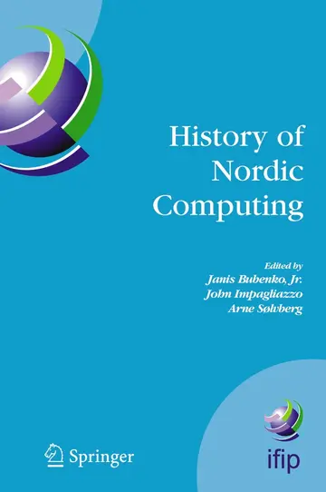 Cover of History of Nordic Computing