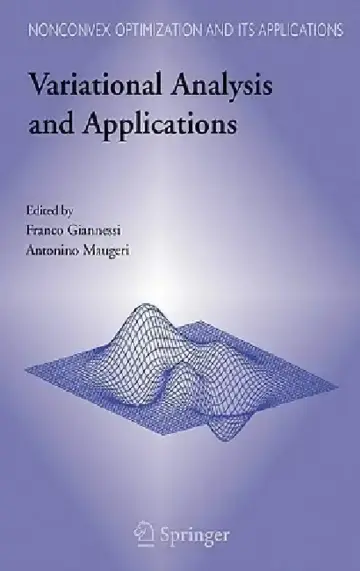 Cover of Variational Analysis and Applications