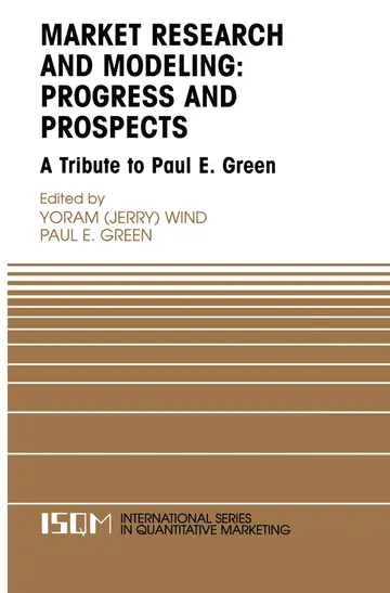 Cover of Marketing Research and Modeling