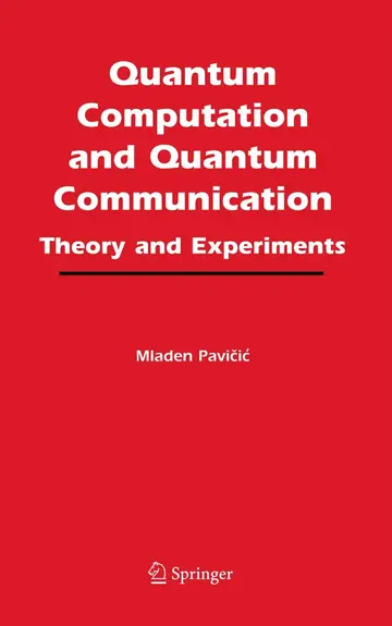 Cover of Quantum Computation and Quantum Communication