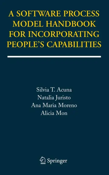 Cover of A Software Process Model Handbook for Incorporating People's Capabilities