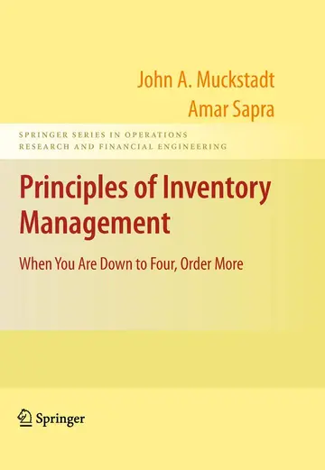 Cover of Principles of Inventory Management