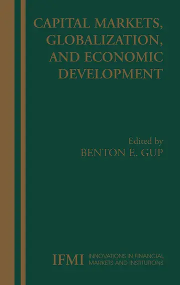 Cover of Capital Markets, Globalization, and Economic Development, Volume 15