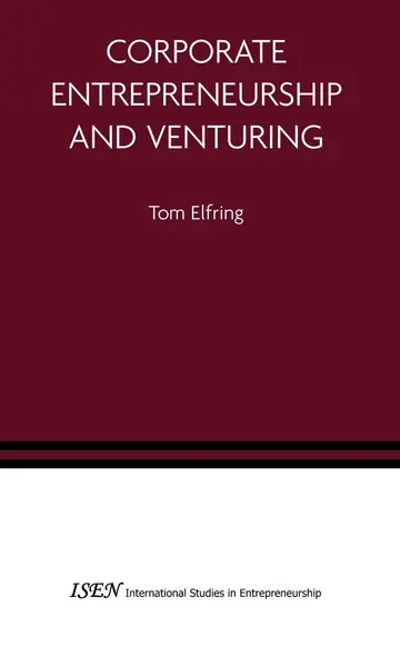 Cover of Corporate Entrepreneurship and Venturing