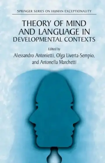 Cover of Theory of Mind and Language in Developmental Contexts