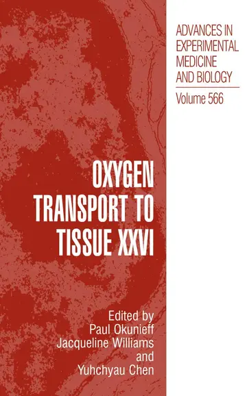 Cover of Oxygen Transport to Tissue XXVI