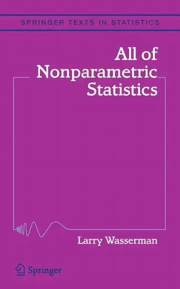 Cover of All of Nonparametric Statistics (hb 2006)