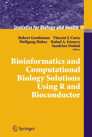 Cover of Bioinformatics and Computational Biology Solutions Using R and Bioconductor
