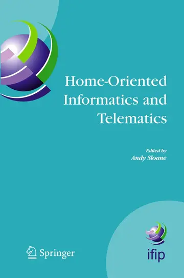 Cover of Home-Oriented Informatics and Telematics