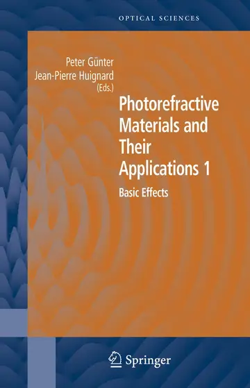 Cover of Photorefractive Materials and Their Applications 1
