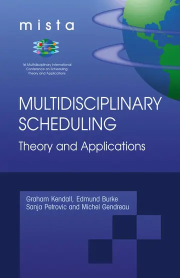 Cover of Multidisciplinary Scheduling
