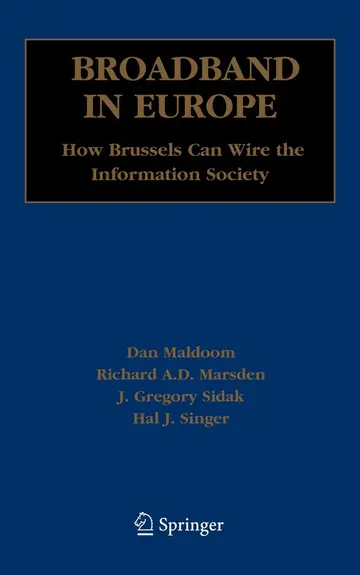 Cover of Broadband in Europe