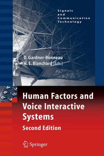 Cover of Human Factors and Voice Interactive Systems, 2Nd Edition