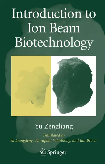Cover of Introduction to Ion Beam Biotechnology