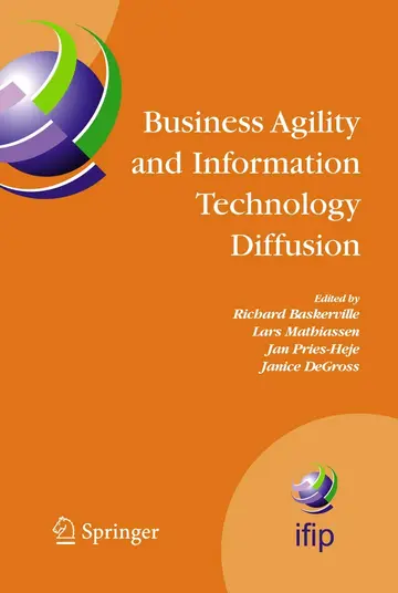 Cover of Business Agility and Information Technology Diffusion