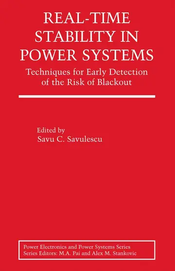 Cover of Real-Time Stability in Power Systems