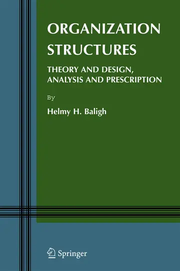 Cover of Organization Structures