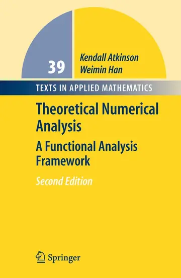 Cover of Theoretical Numerical Analysis