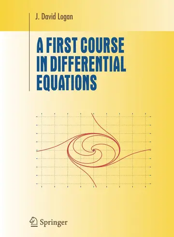 Cover of A First Course in Differential Equations