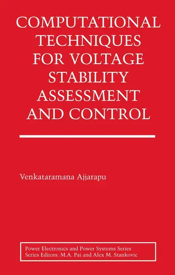 Cover of Computational Techniques for Voltage Stability Assessment and Control