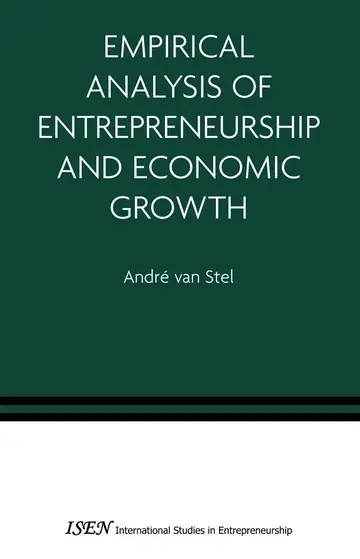 Cover of Empirical Analysis of Entrepreneurship and Economic Growth