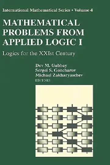 Cover of Mathematical Problems from Applied Logic I