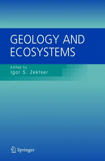 Cover of Geology and Ecosystems