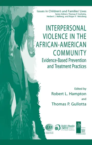 Cover of Interpersonal Violence in the African-American Community