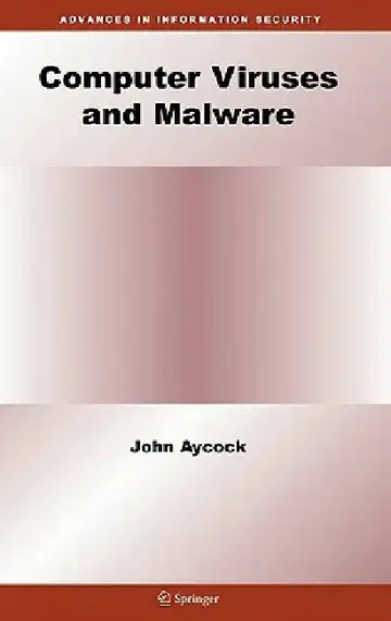 Cover of Computer Viruses and Malware