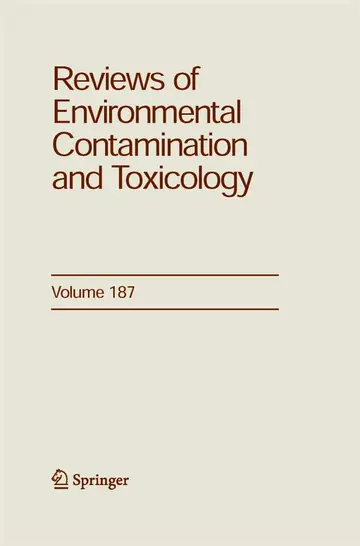 Cover of Reviews of Environmental Contamination and Toxicology 187