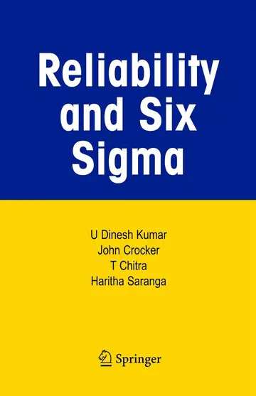 Cover of Reliability and Six SIGMA