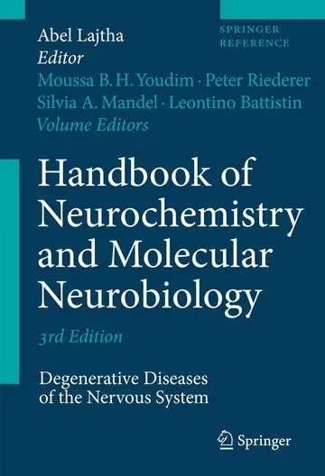 Cover of Handbook of Neurochemistry and Molecular Neurobiology, 3Rd Edition