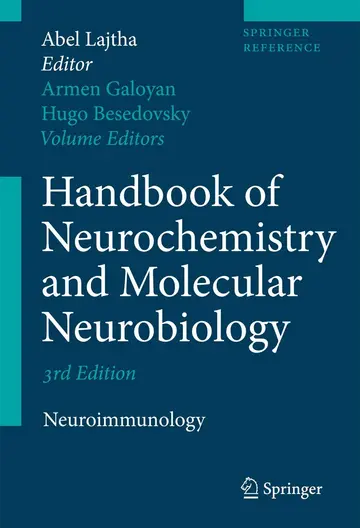 Cover of Handbook of Neurochemistry and Molecular Neurobiology