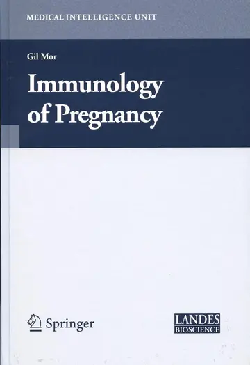 Cover of Immunology of Pregnancy