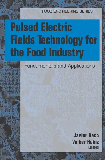 Cover of Pulsed Electric Fields Technology for the Food Industry (Hb)