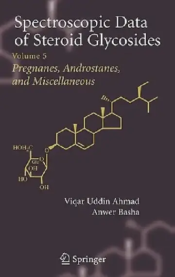Cover of Spectroscopic Data of Steroid Glycosides