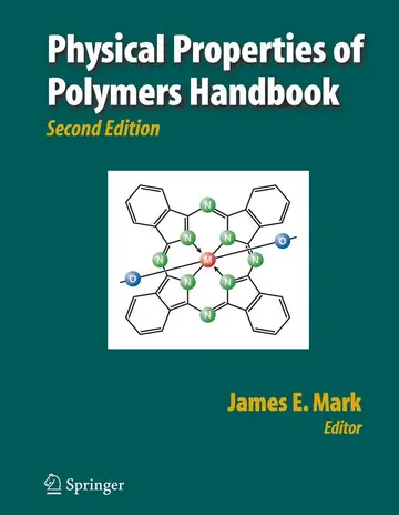 Cover of Physical Properties of Polymers Handbook