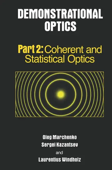 Cover of Demonstrational Optics, Part 2