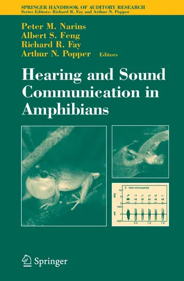 Cover of Hearing and Sound Communication in Amphibians