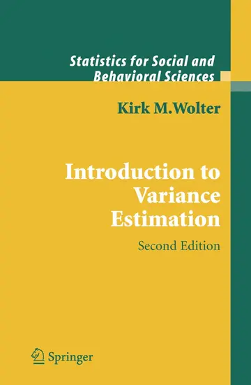 Cover of Introduction to Variance Estimation
